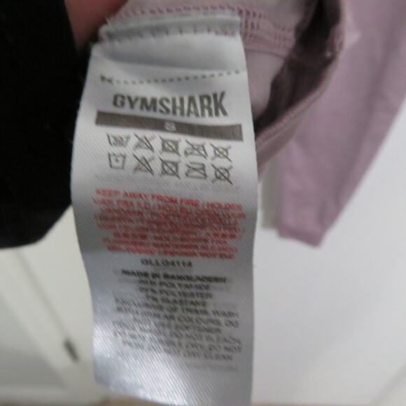 Gymshark Womens Sz S Light Purple Lilac Adapt Seamless Leggings Athletic Wear - Picture 4 of 6